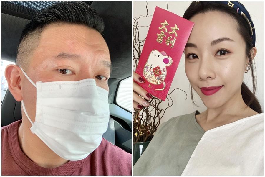 杜汶澤透露香港金像獎準影后鄧麗欣相當關心香港首武漢肺炎的影響,讓網友稱讚鄧麗欣人美心善。(翻攝自杜汶澤臉書、鄧麗欣臉書)
