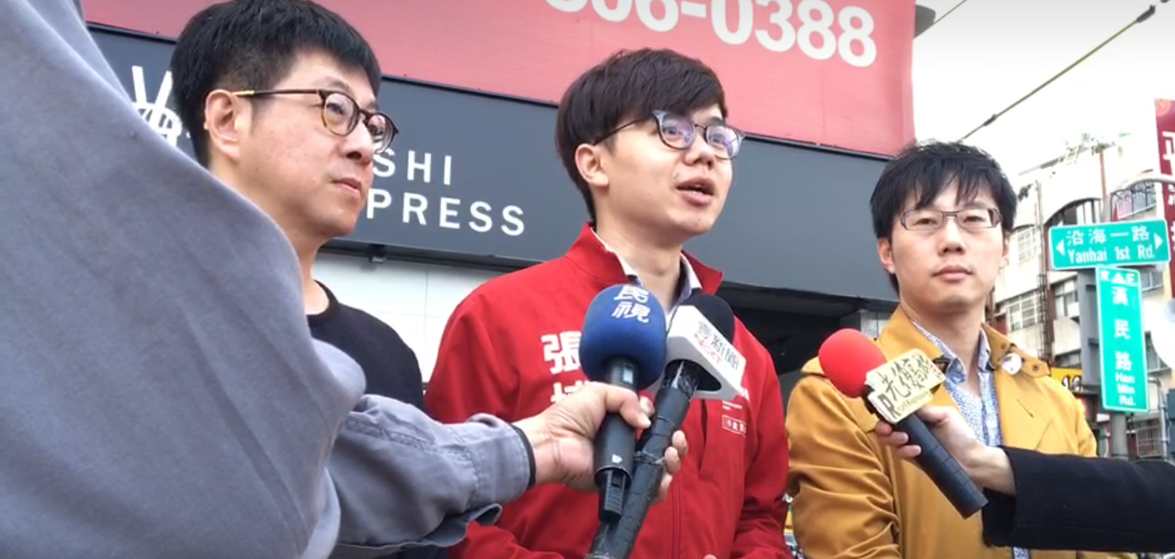 台灣基進新聞輿情部副主任張博洋呼籲,希望韓粉不要再製造衝突。(翻攝自Youtube)