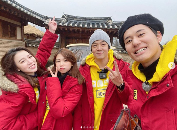 曾智希、姚元浩日前上《綜藝玩很大》飛往南韓出外景，沒想到節目播出後，2人因為在節目中狂開隊友風田玩笑，竟意外被網友罵翻。（翻攝自曾智希IG）