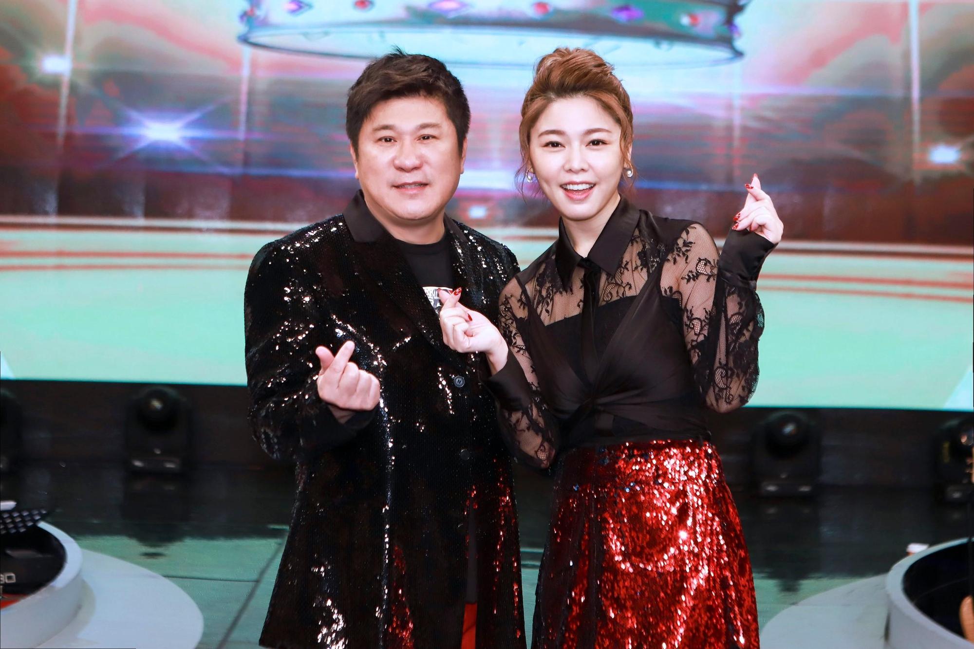 2019新冠肺炎疫情,主持人胡瓜與白家綺表示擔心,現場也不開放民眾參加錄影。(民視提供)