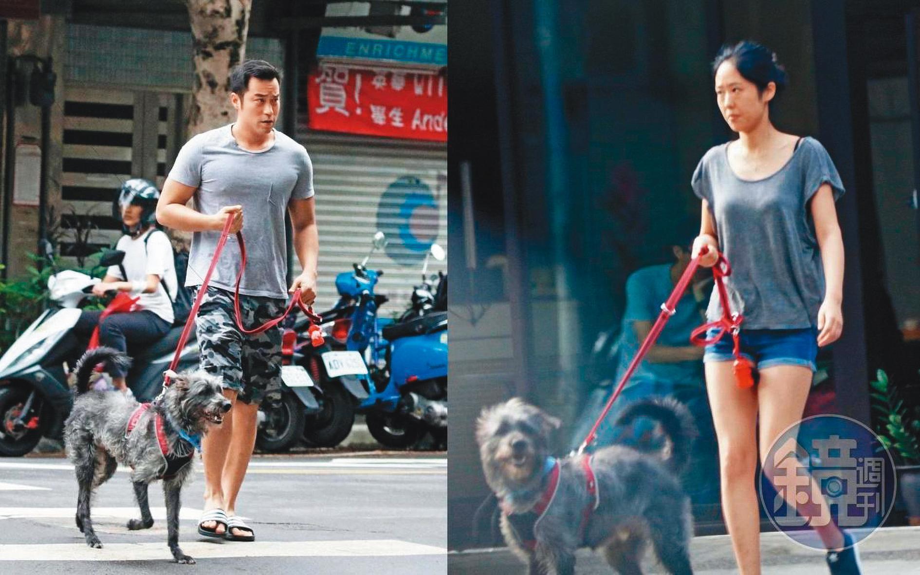 閃婚生子讓不少「張太太」心碎,但正宗張太太還沒結婚時,就出入張家幫忙曬衣服,也會遛張孝全的米克斯狗,後來果然晉升成老婆。