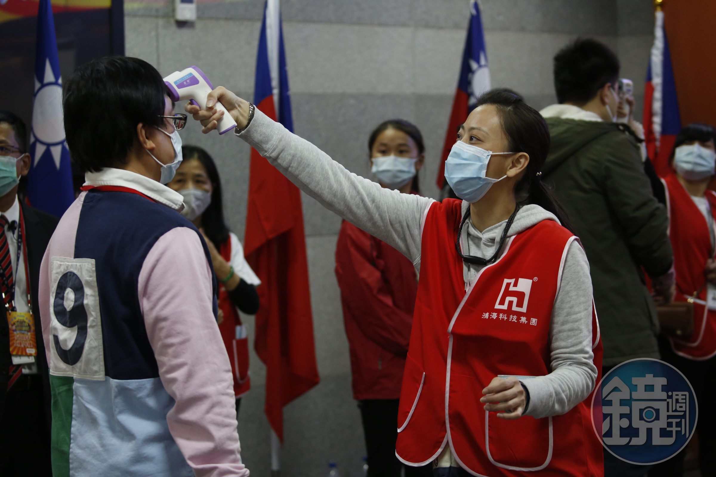 鴻海集團評估台灣廠跟進自製生產口罩。圖為示意圖，當事人與本新聞無關。
