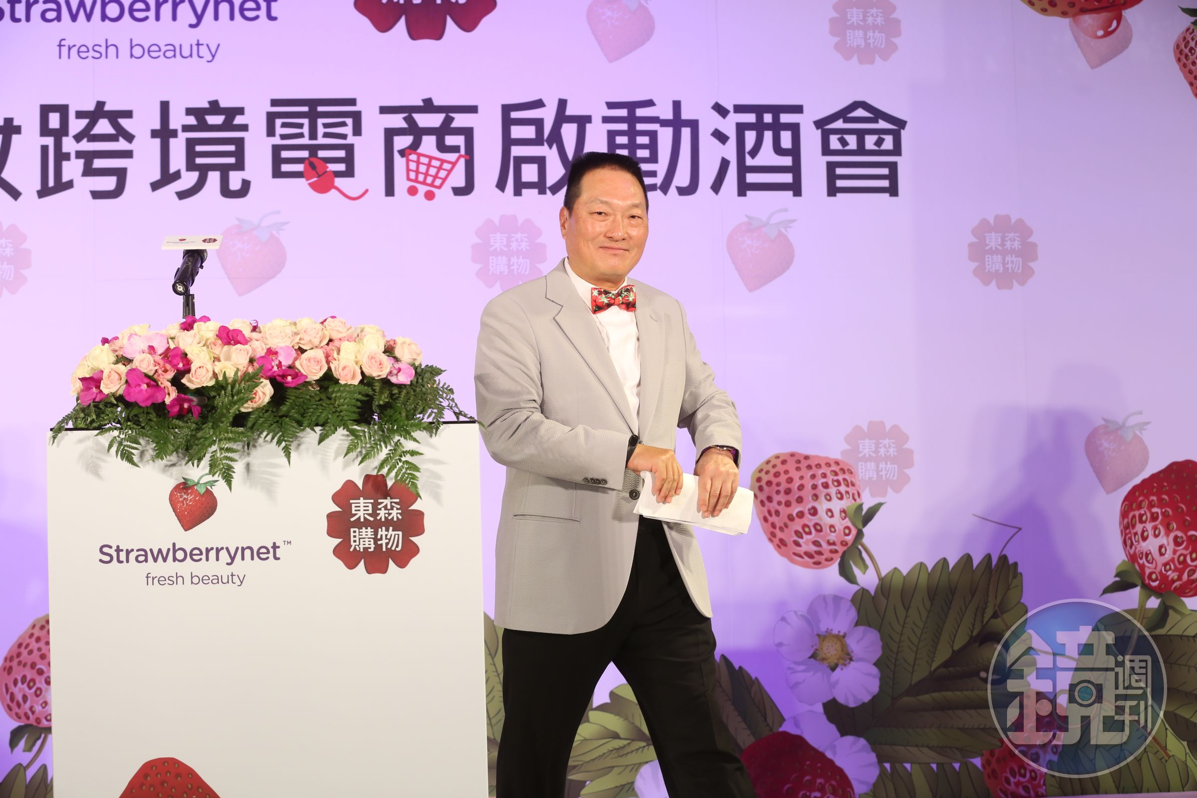 東森購物執行策略長王令麟擴張電商版圖。