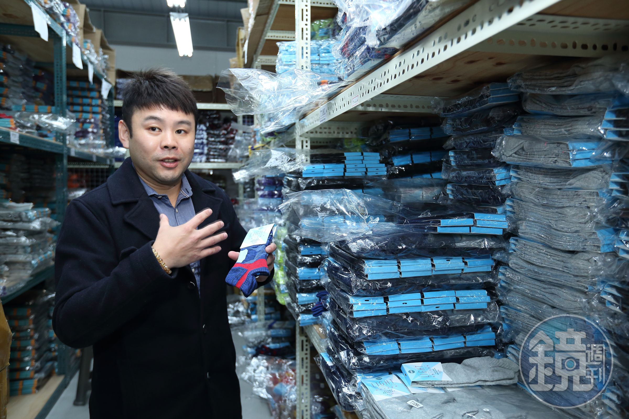 黃立忠從擺攤阿弟仔白手起家，歷經7年將Footer除臭機能襪賣得嚇嚇叫。