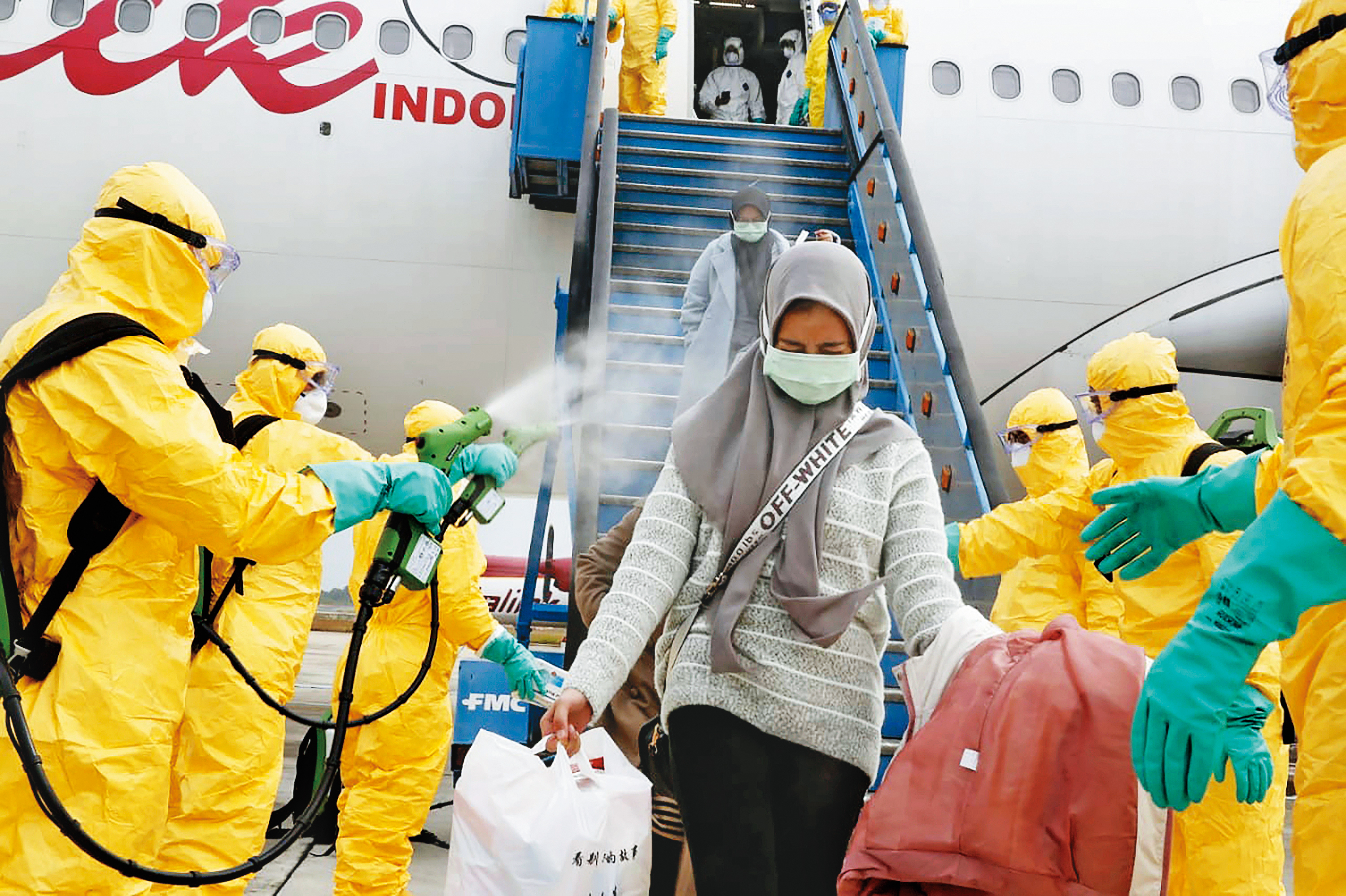 印尼至今宣稱零確診，從武漢接回的僑民都已結束隔離期返家，但政府卻坦言根本未採檢，引發疑慮。（達志影像）