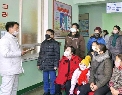 北韓平壤為防疫進行準備,官方強調目前新冠病毒仍是0確診。(翻攝自Rodong Sinmun)