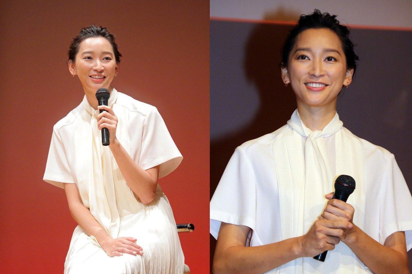 渡邊杏在丈夫發生醜聞後首度公開露面。(翻攝自體育報知網站)
