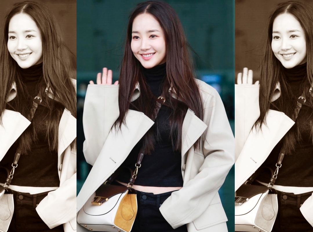 朴敏英現身韓國仁川機場，準備出發欣賞在米蘭舉行的TOD’S 2020秋冬時裝展演。（迪生提供）