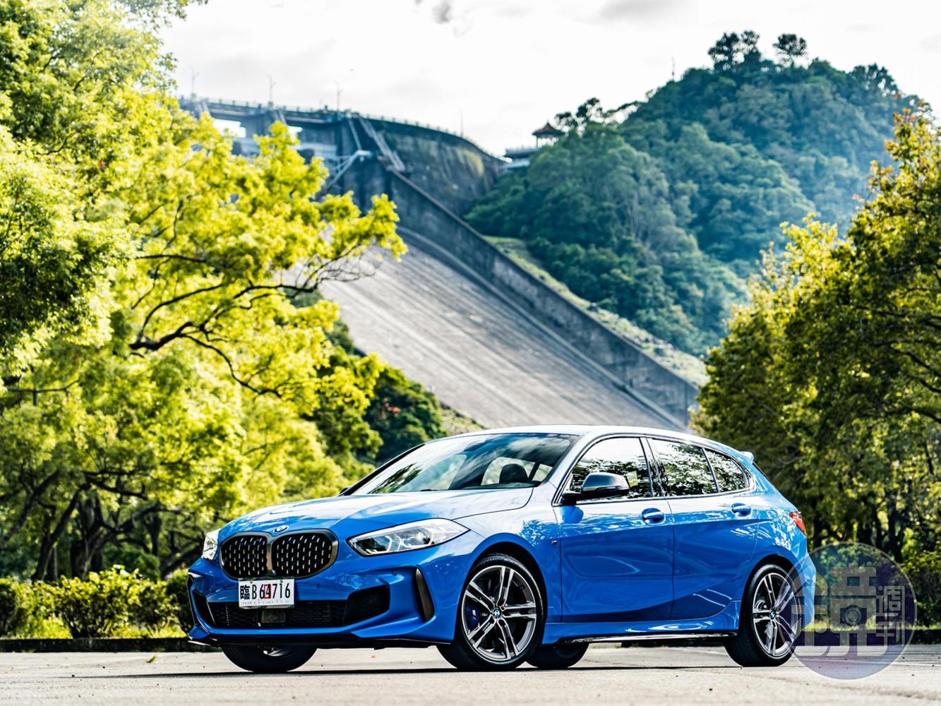 示範車款:BMW M135i
