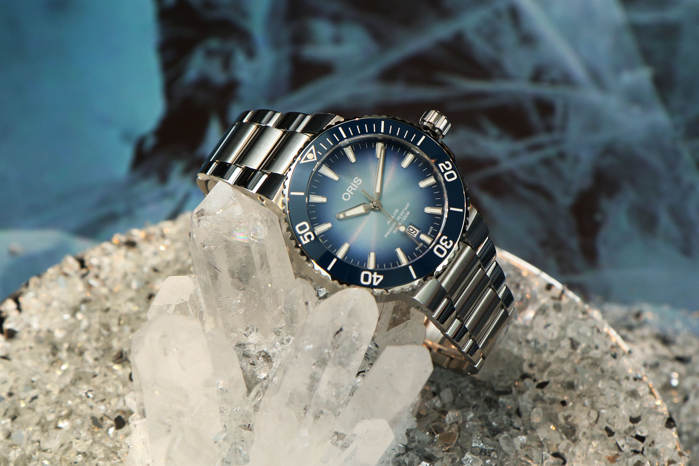 【試戴報告】把冰湖美景戴上手！ORIS貝加爾湖限量錶