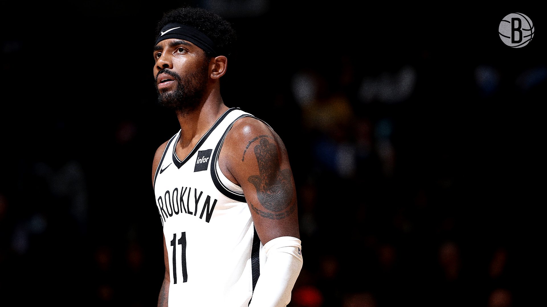 布魯克林籃網當家球星厄文（Kyrie Irving）確定本季報銷。（翻攝自 @BrooklynNets Twitter）