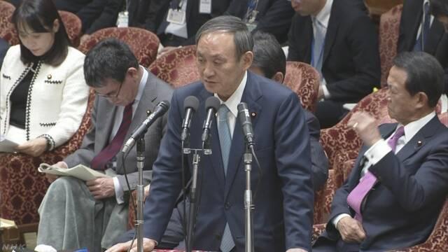 日本政府發言人菅義偉表示東京奧運和帕運將如期舉行，國際奧會應該要對日本防疫有信心。（翻攝自NHK）