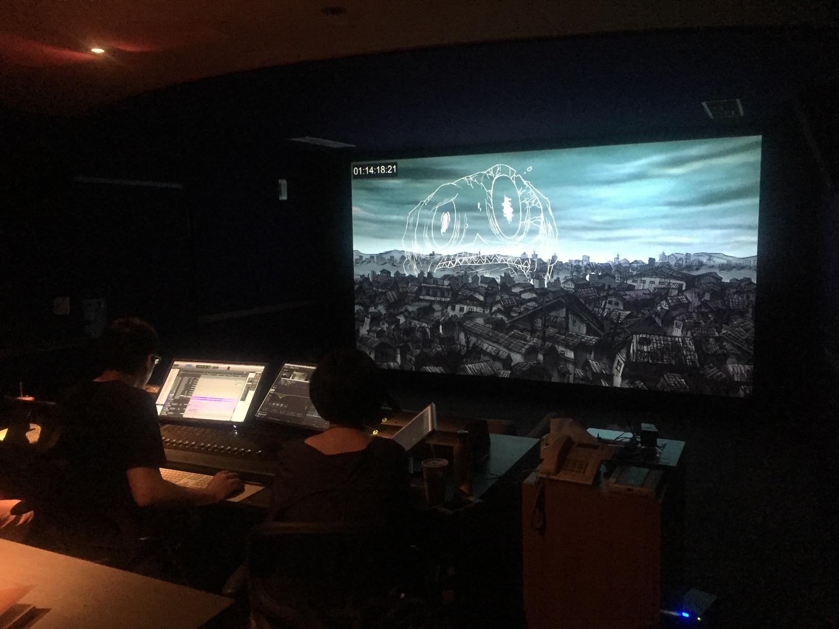 《金魚》的電影配樂由雷光夏一手操刀，聲音後期工程由好多聲音完成。（零壹影像有限公司提供）