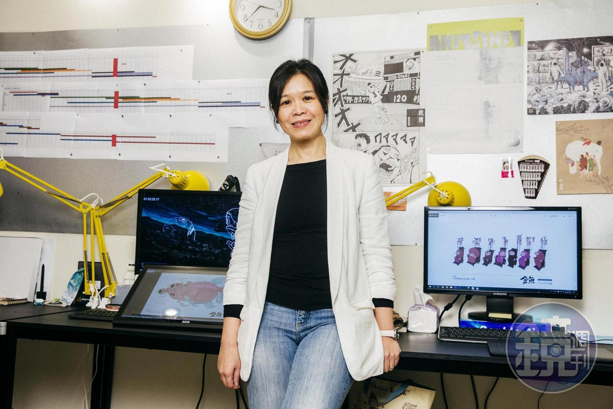陳怡菁期盼未來政府推動台灣動畫，可以從更前端的劇本開發給予幫助。