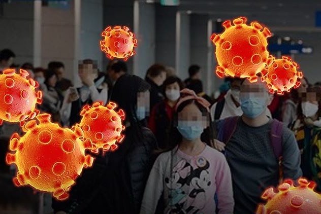 武漢肺炎南韓今天確診病例暴增142人，累計確診達346例。（翻攝自KBS Instagram）