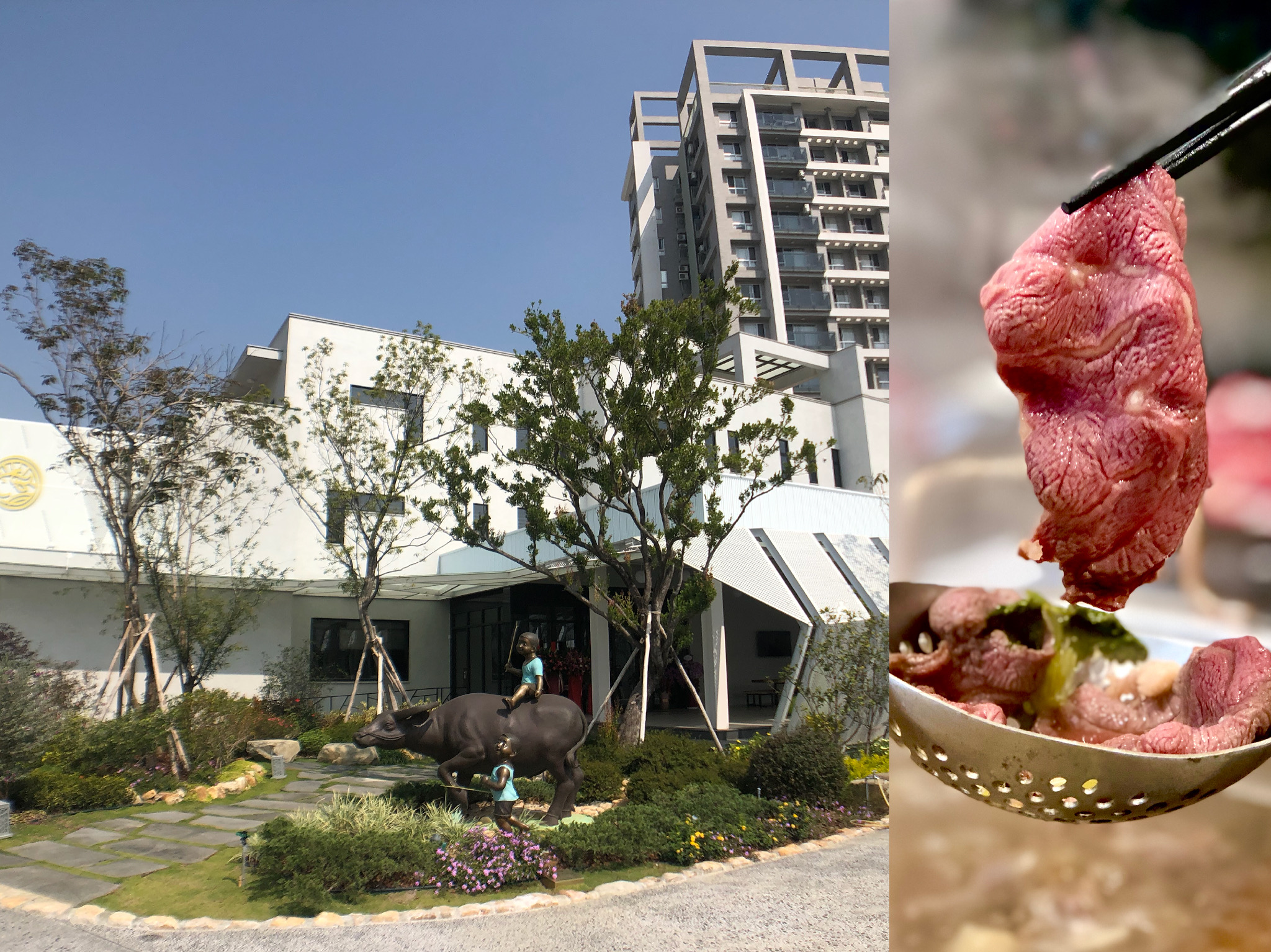 台南最強溫體牛肉爐「阿裕牛肉」在仁德區另開新店，占地廣闊。