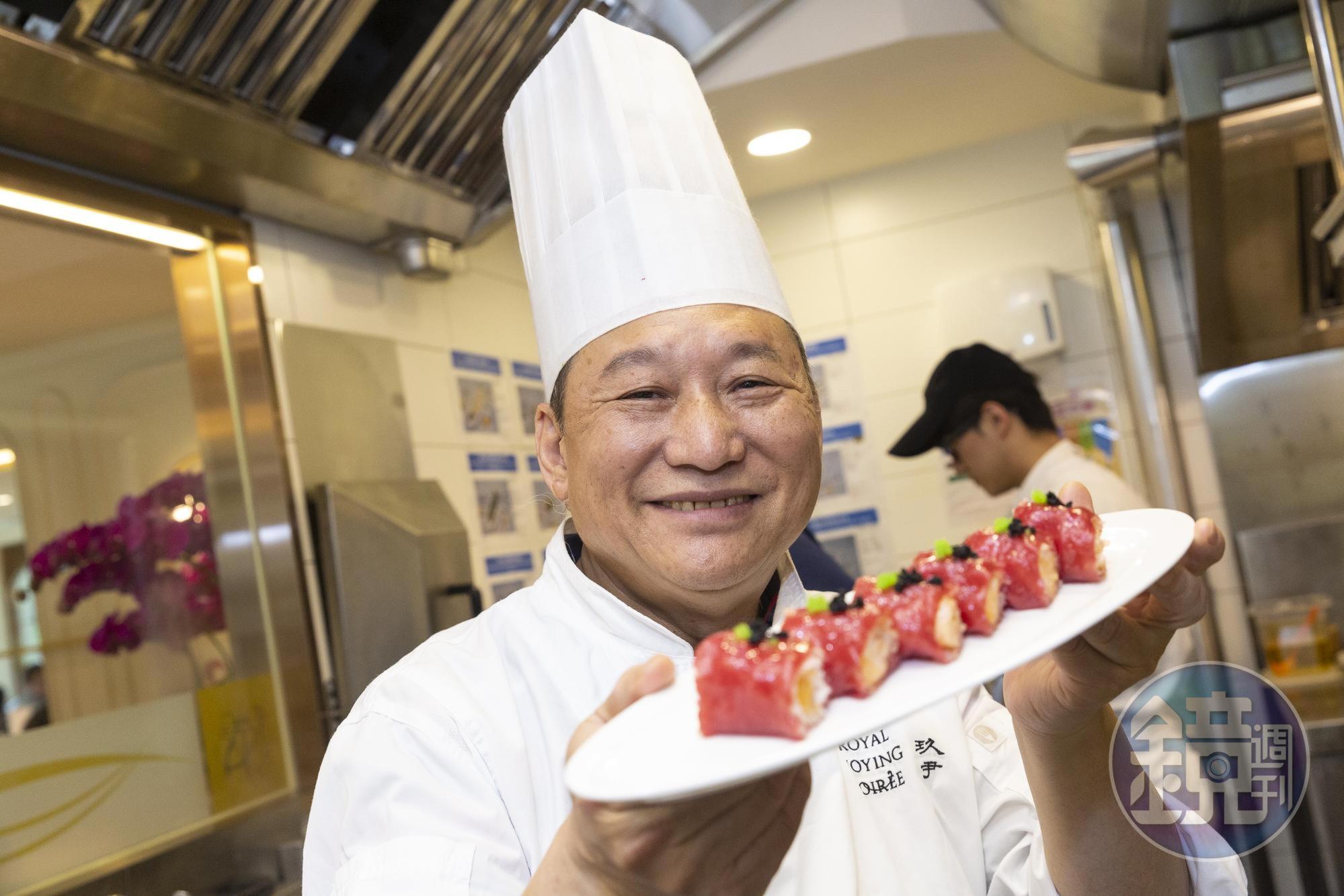 顏瓊姿找來港點界第一把手李一龍師傅掌杓,以龍蝦、魚子等食材入菜,打造精品級的港點。
