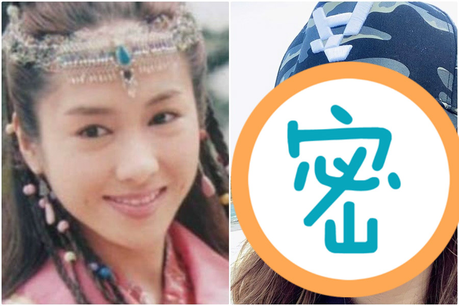 黎姿（左）因演出港劇《倚天屠龍記》被封為「最美趙敏」，48歲的她近日難得在臉書曝光素顏照。（翻攝自黎姿IG）