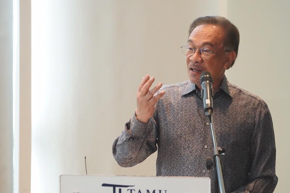 希望聯盟領袖安華恐無法順利接棒。(翻攝自Anwar Ibrahim臉書)