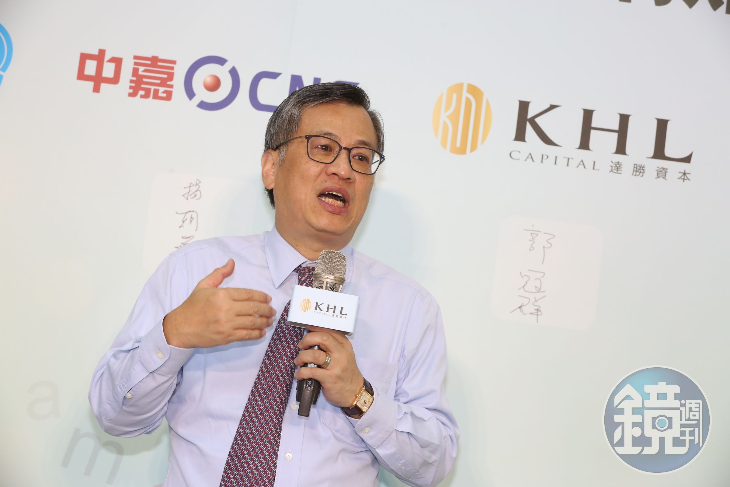 中嘉董事長郭冠群在5G競標期間成為台灣之星的新盟軍。