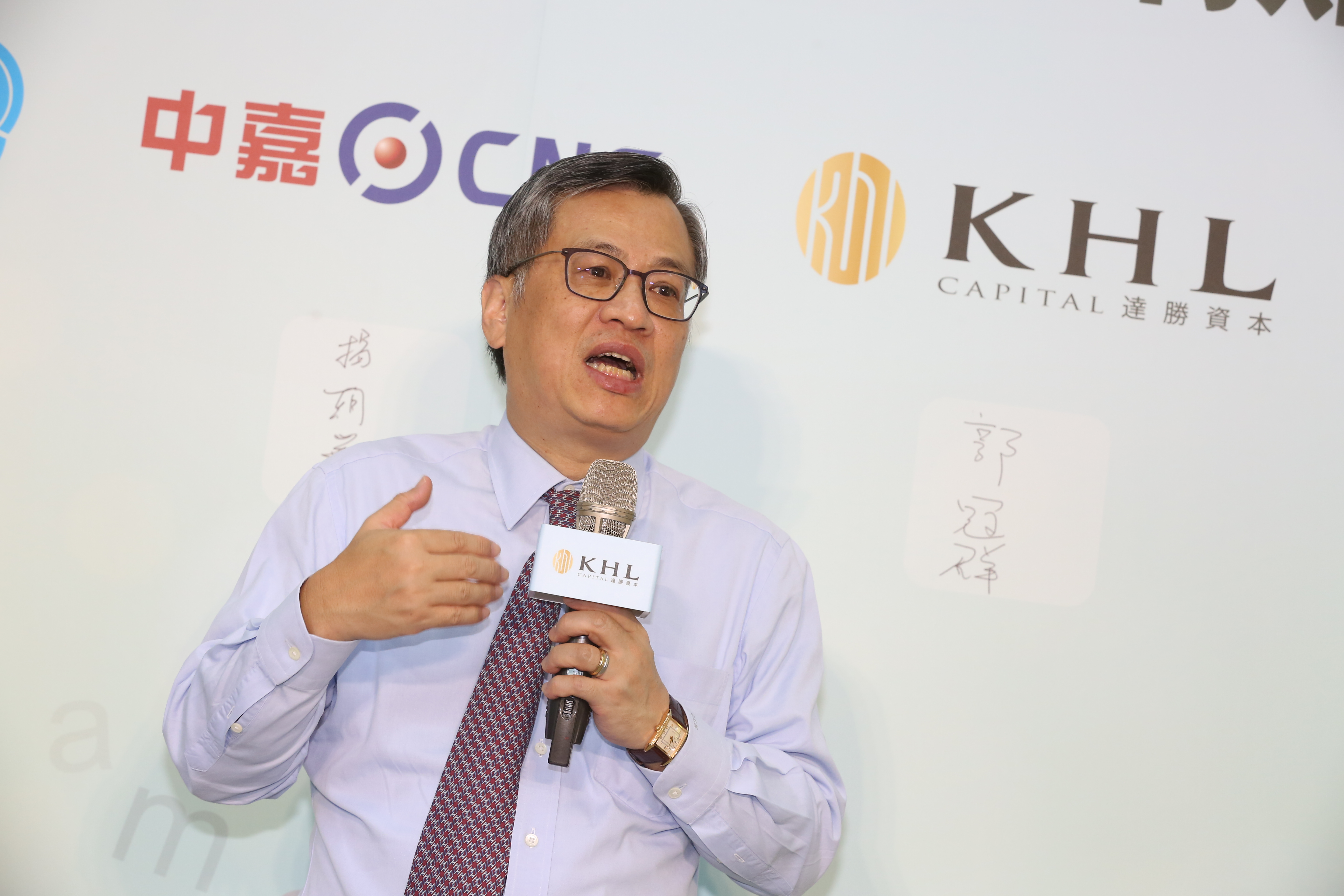 中嘉董事長郭冠群在5G競標期間成為台灣之星的新盟軍。