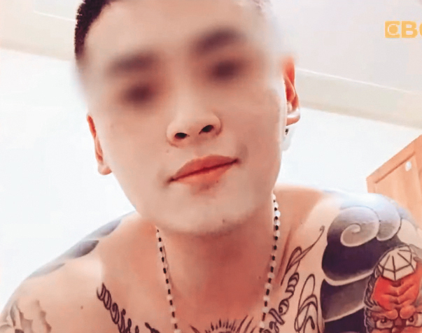 曾是HBL球星的鄭姓男子加入明仁會後捲入殺人案，還涉嫌找小弟頂罪。（翻攝東森新聞）