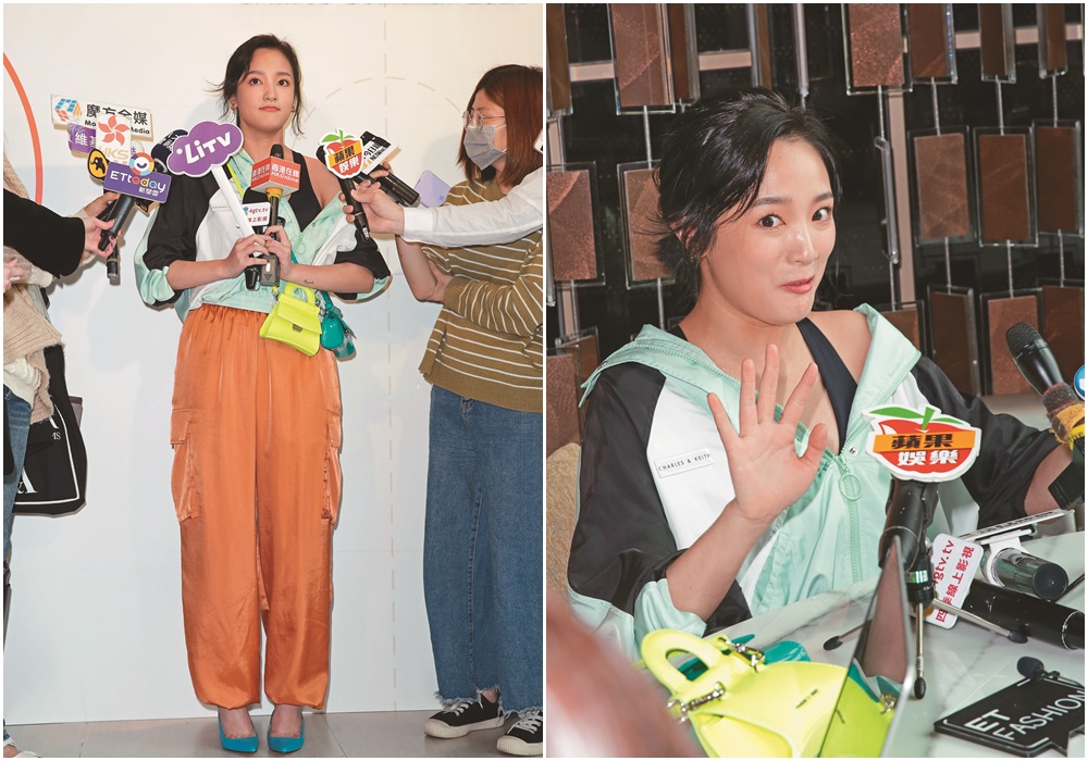 出席品牌活動，王淨一身的時尚令人眼界大開，具有獨一無二的大隻風情。