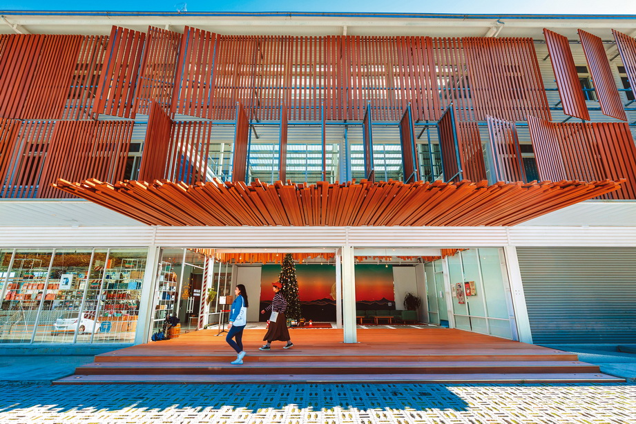 每個造訪的旅客，都在店內拍個不停，是南投著名的網美店。