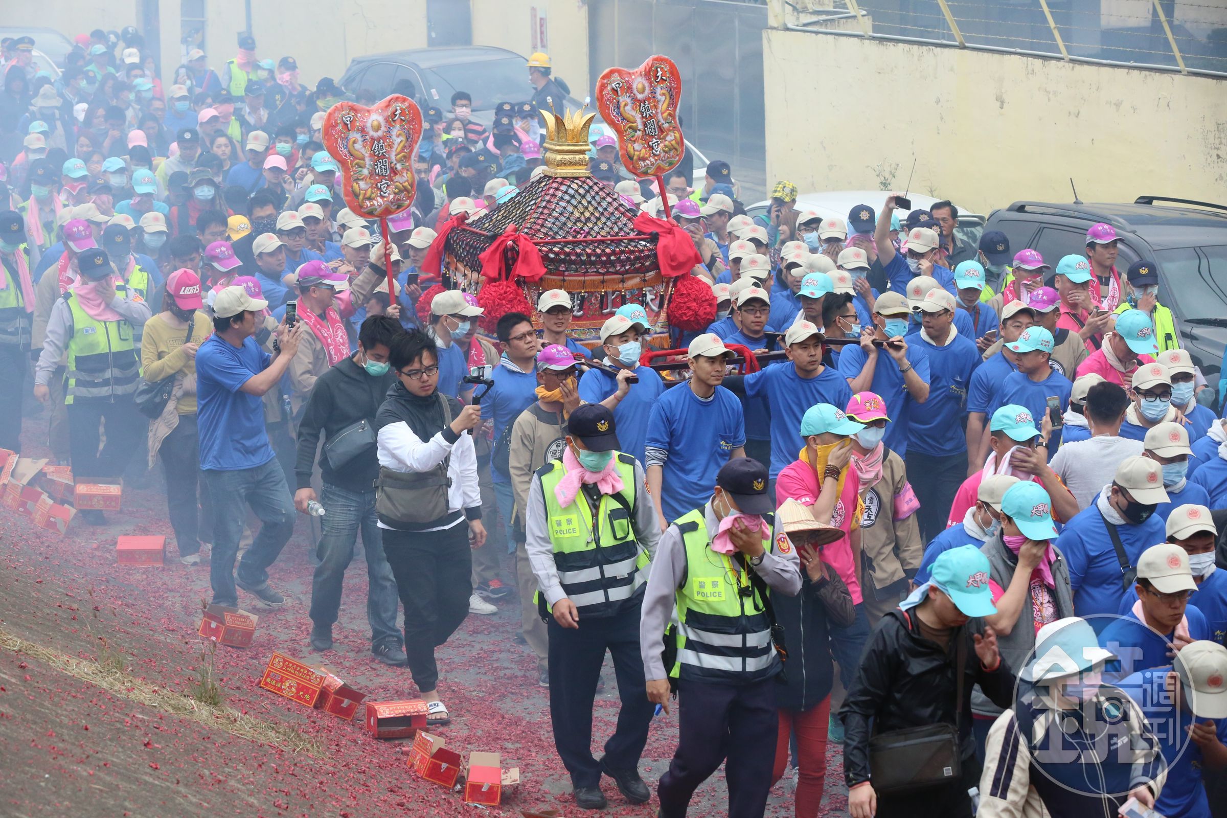 宗教界盛事大甲媽祖遶境擬如期舉辦，民眾擔憂恐成防疫缺口。（資料照）