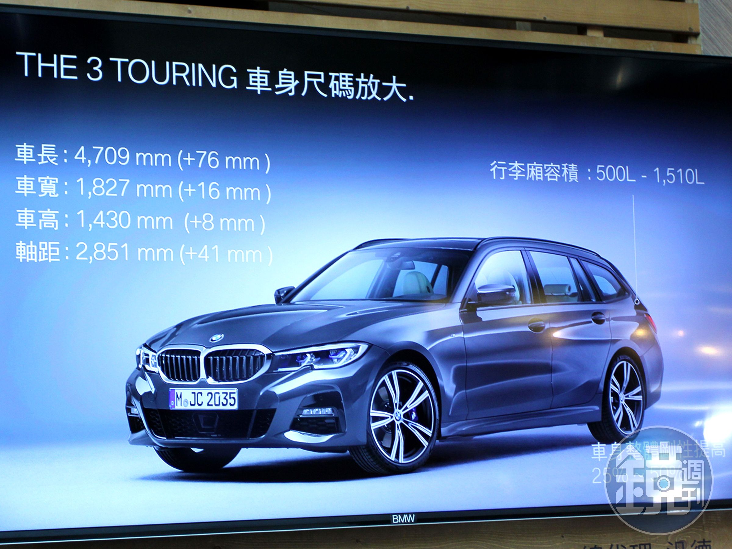 較上一代更為放大的車身尺寸，為駕駛與乘客提供更舒適的車內空間。