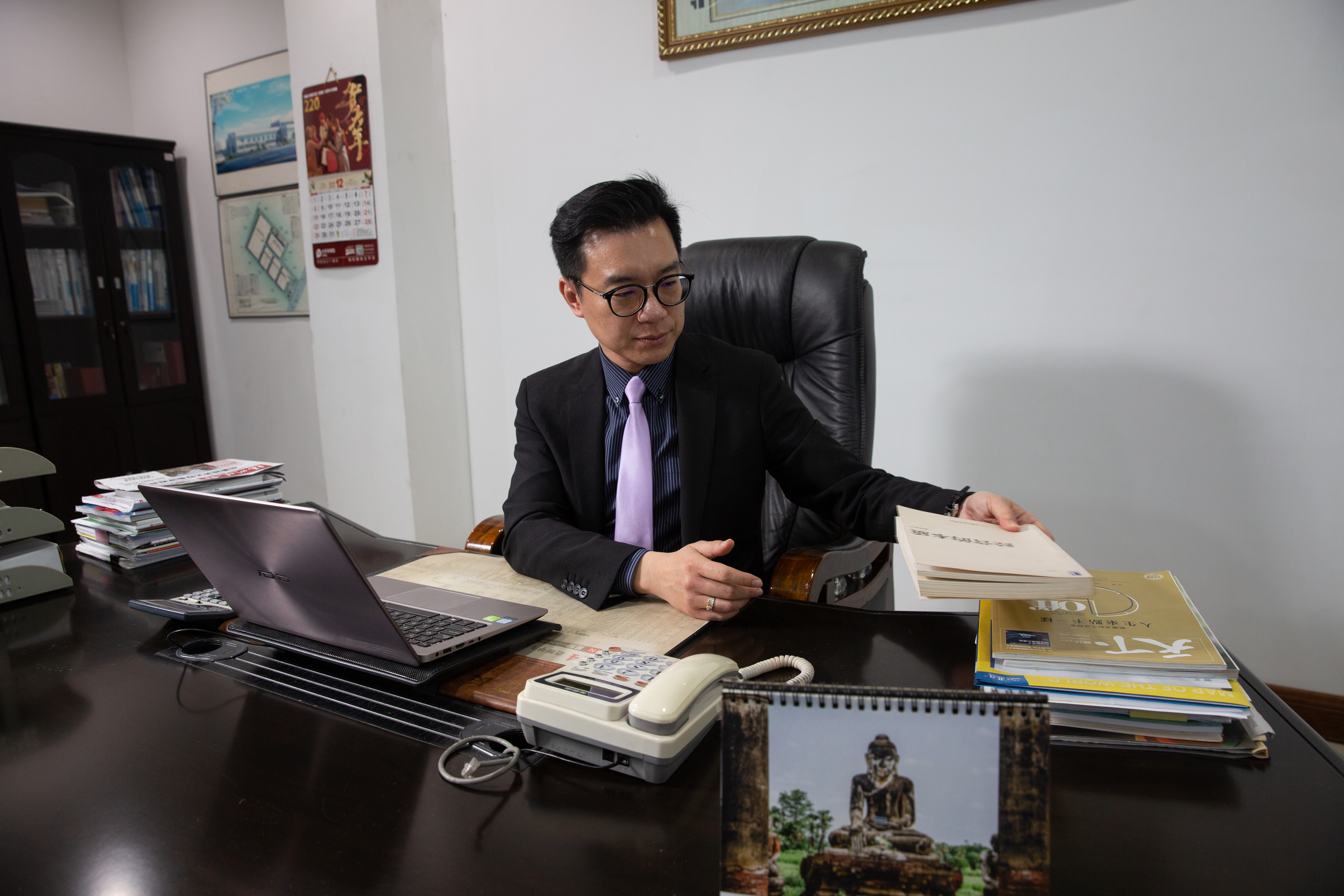 呂皇甫認為，自己屬於保守經營者、不玩財務槓桿，與愛彼的經營方向類似。