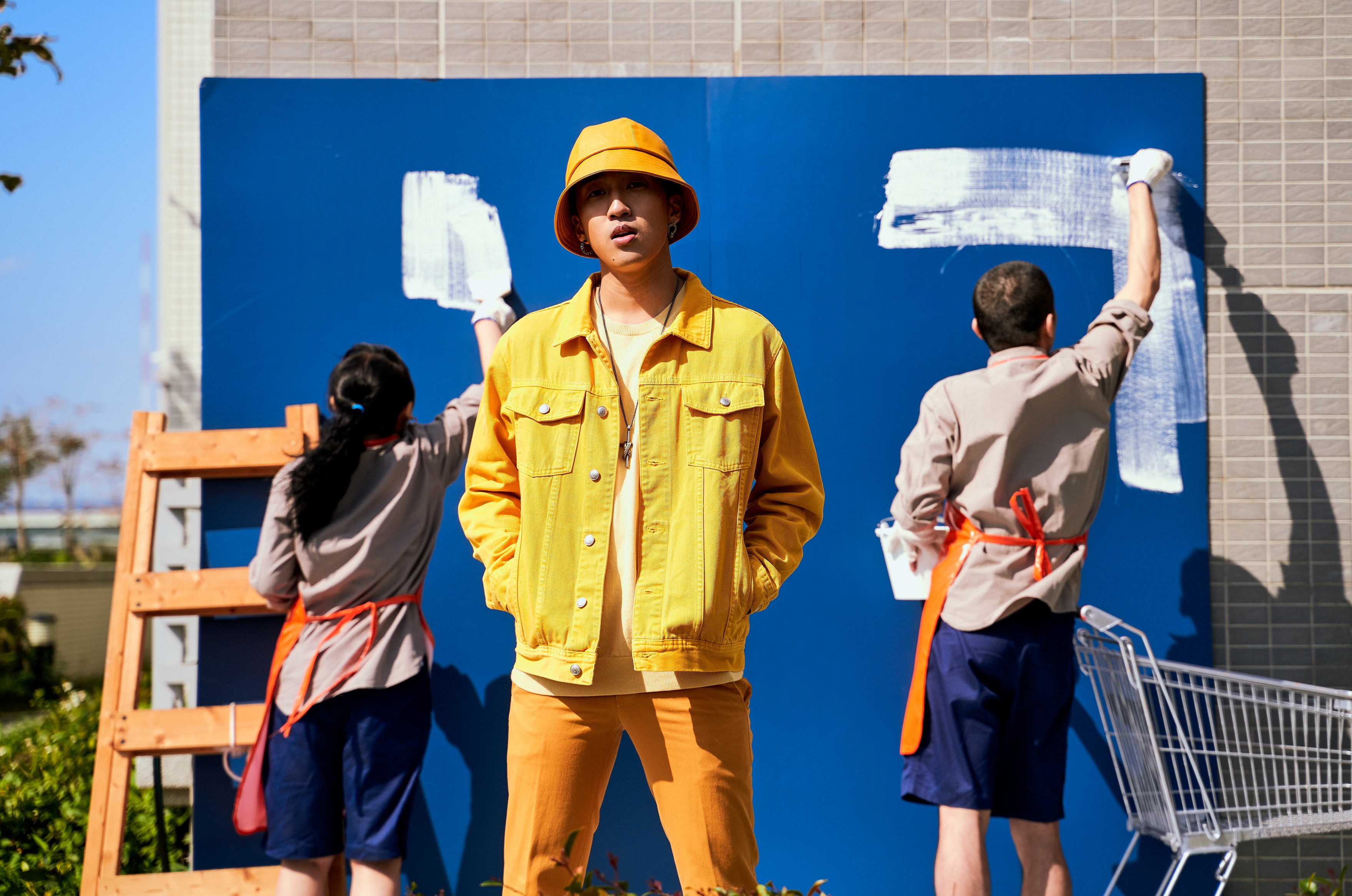 婁峻碩自費發行新歌〈COLORFUL〉，當中有他與女友的愛。（想不到音樂工作室提供）