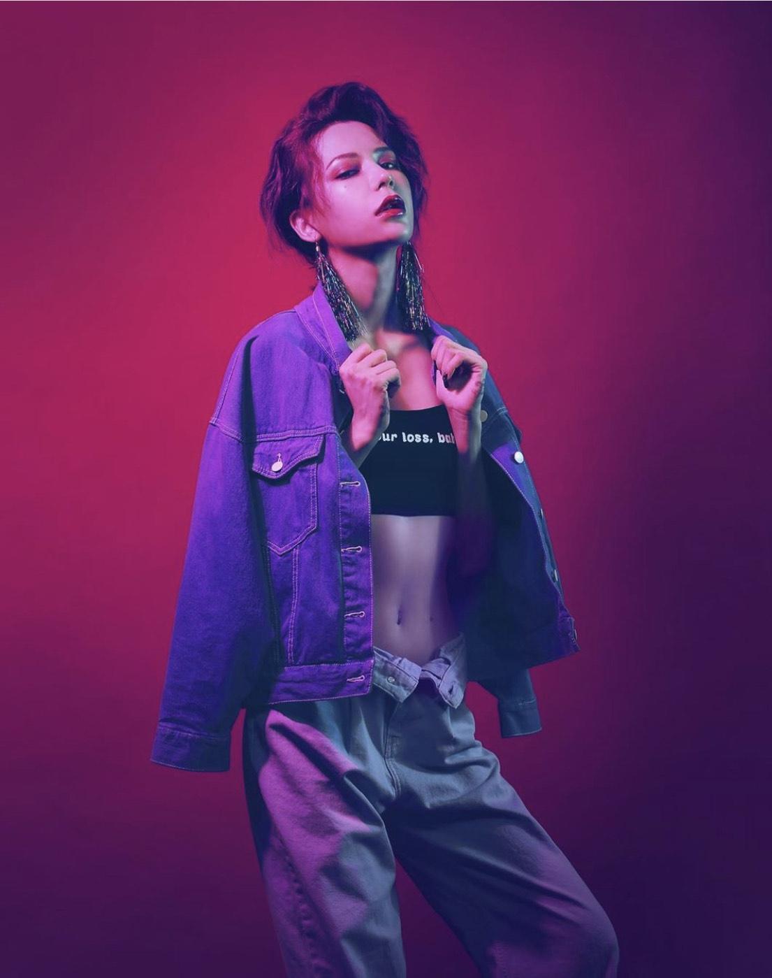 Keanna近來積極錄音準備推出音樂作品。（翻攝自Keanna IG）