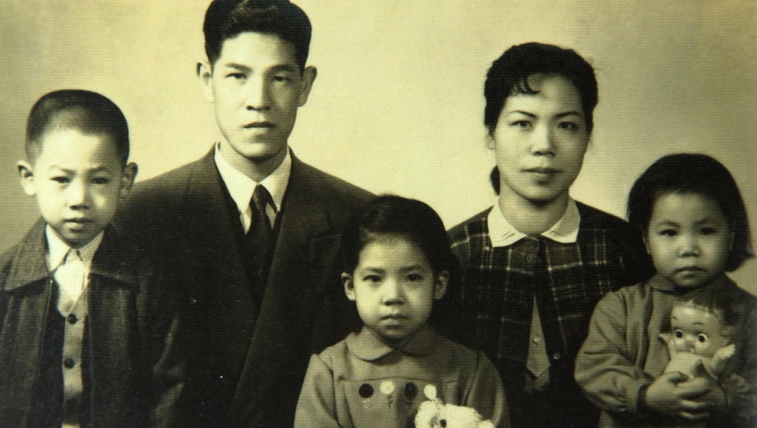 前總統李登輝與妻子曾文惠育有1子2女，二人非常重視教育，3個孩子都讀到研究所以上學歷。（李登輝基金會提供）