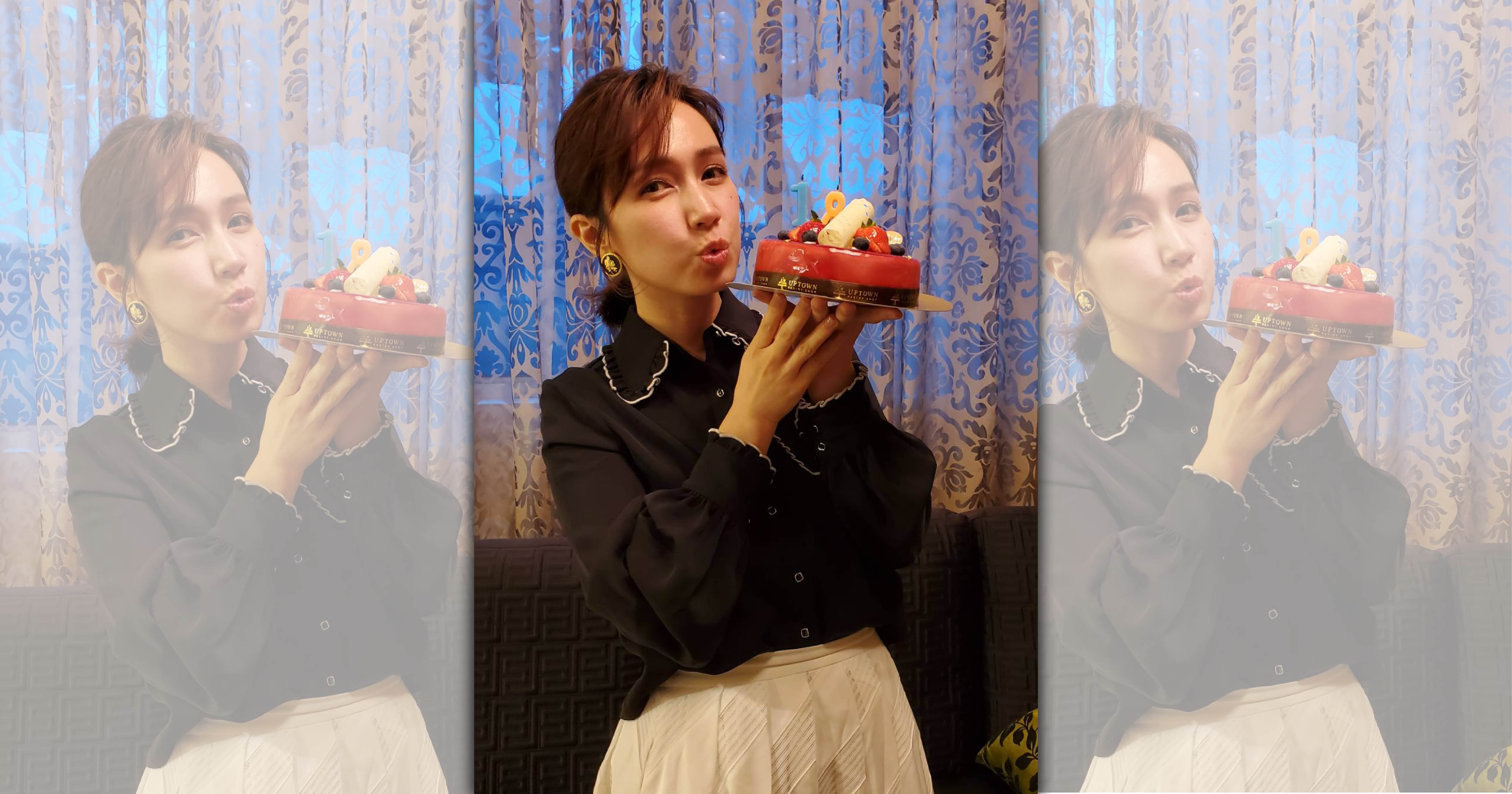 小薰今日度過31歲生日，她表示生日要吃蛋糕才叫生日。（七十六号原子提供）