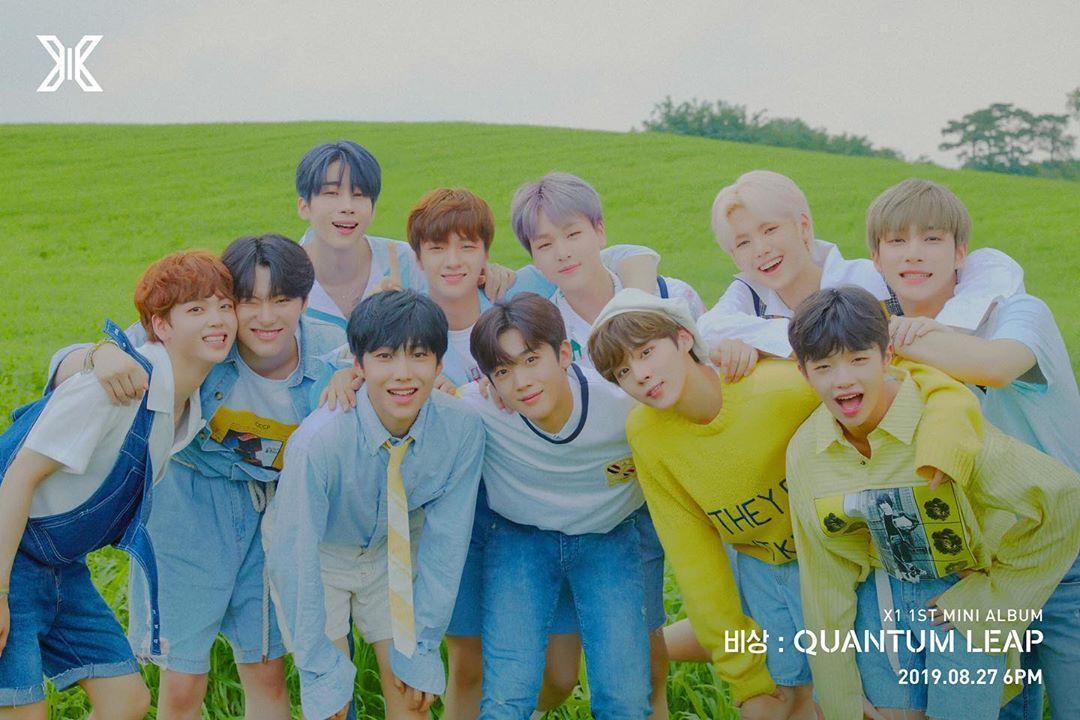 X1從正式出道到解散僅短短5個多月。（翻攝x1 official IG）
