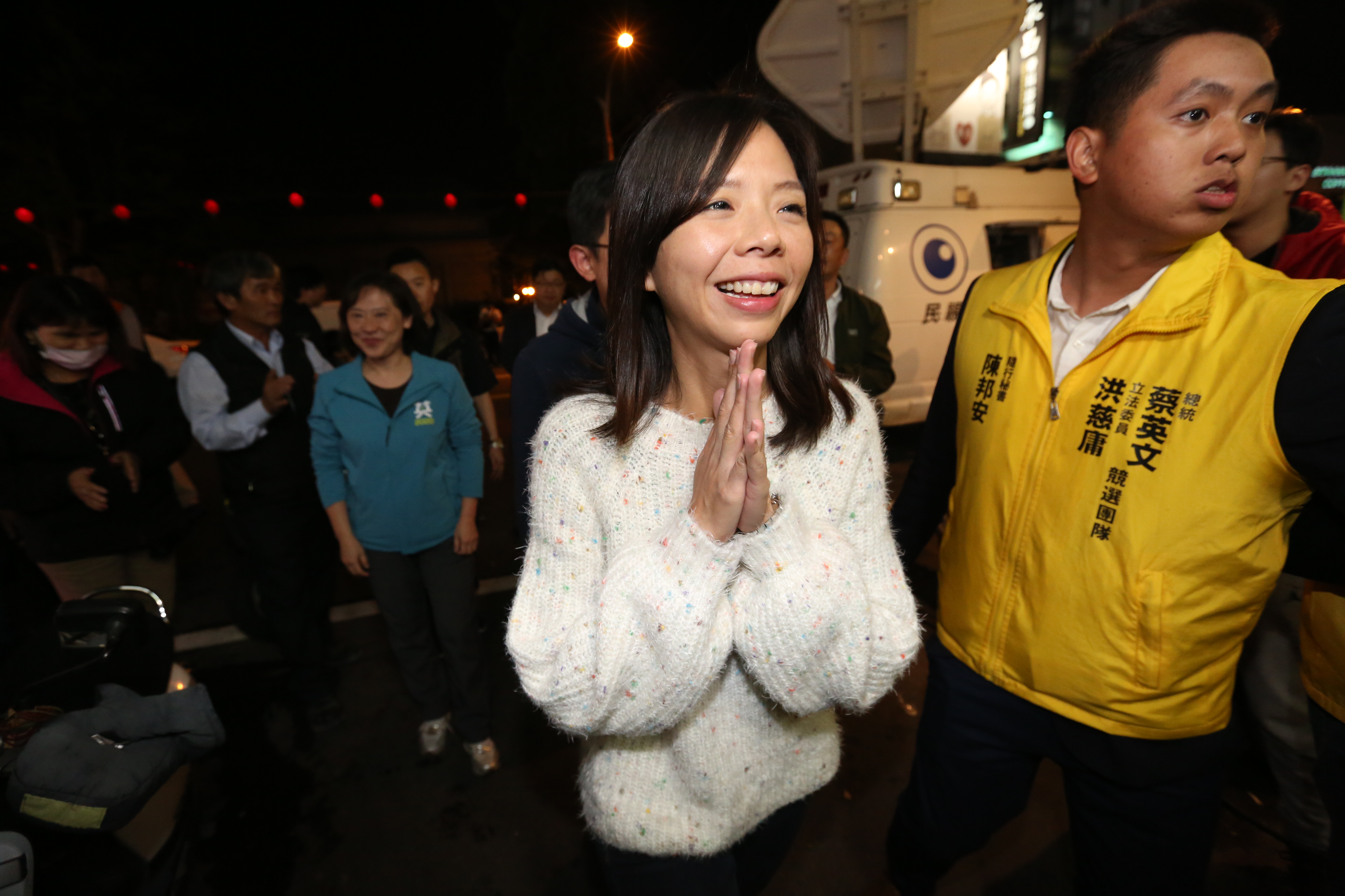 前立委洪慈庸連任失利，立法院長游錫堃邀請她回到立院擔任顧問。圖為本刊資料照。