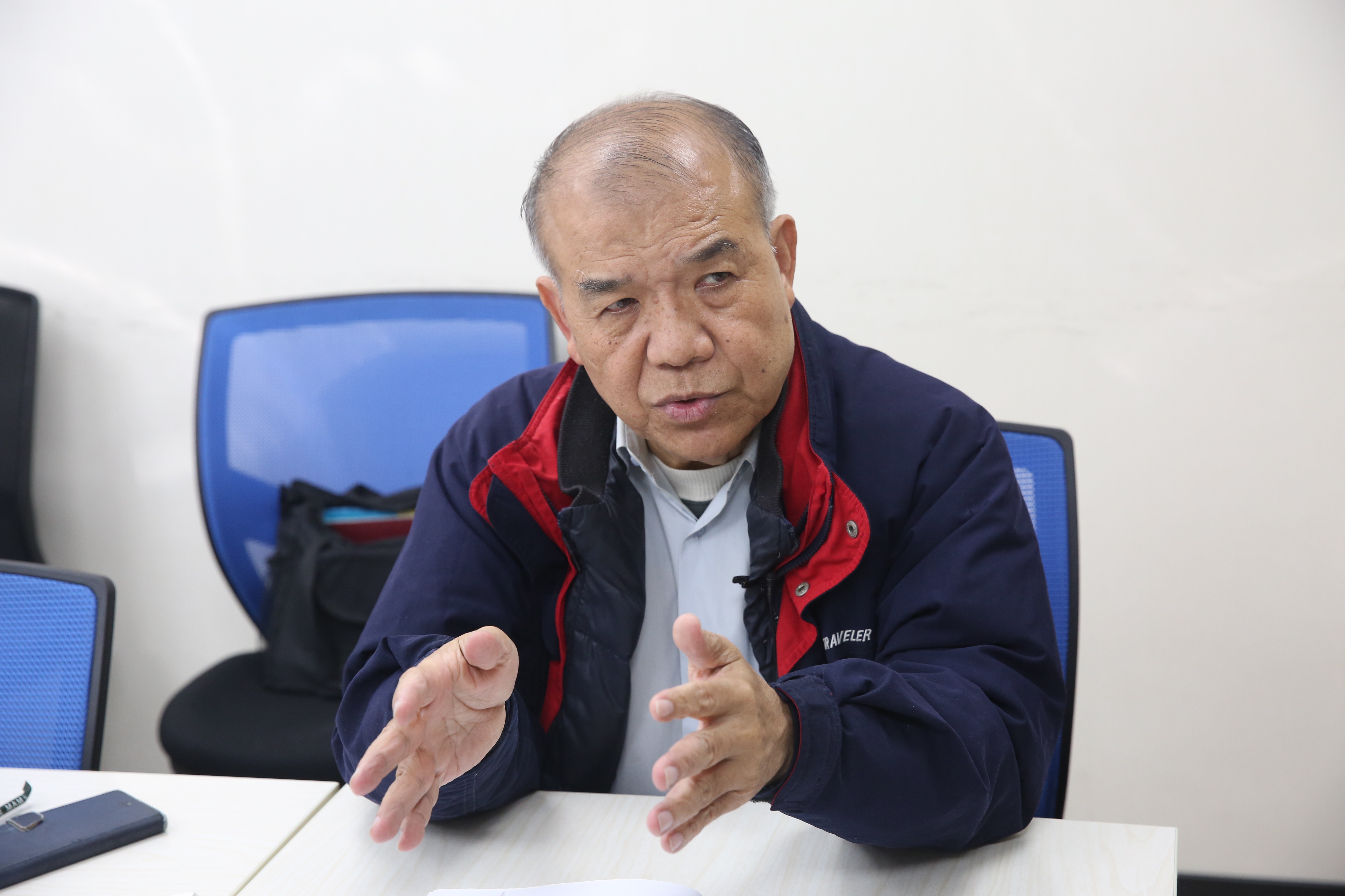 前台北市警局鑑識中心主任謝松善（圖）對女童命案順利偵破，感到欣慰。