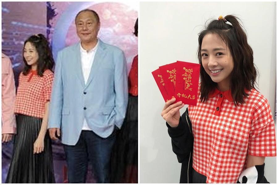 吳映潔(鬼鬼)所主演的《家有仙妻》即將於3月上檔,卻傳出她惹惱恩人伍導(左圖右)。(翻攝自鬼鬼臉書)