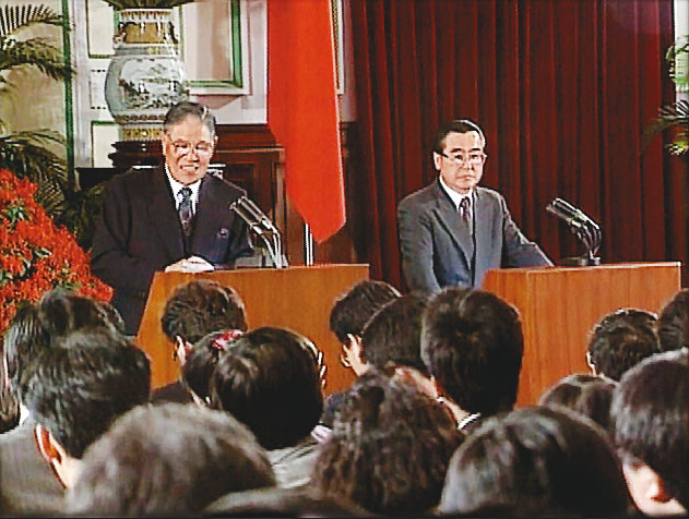李登輝宣布終止長達43年的動員勘亂時期,也正式開啟憲改,是台灣民主改革重要里程碑。(李登輝基金會提供)