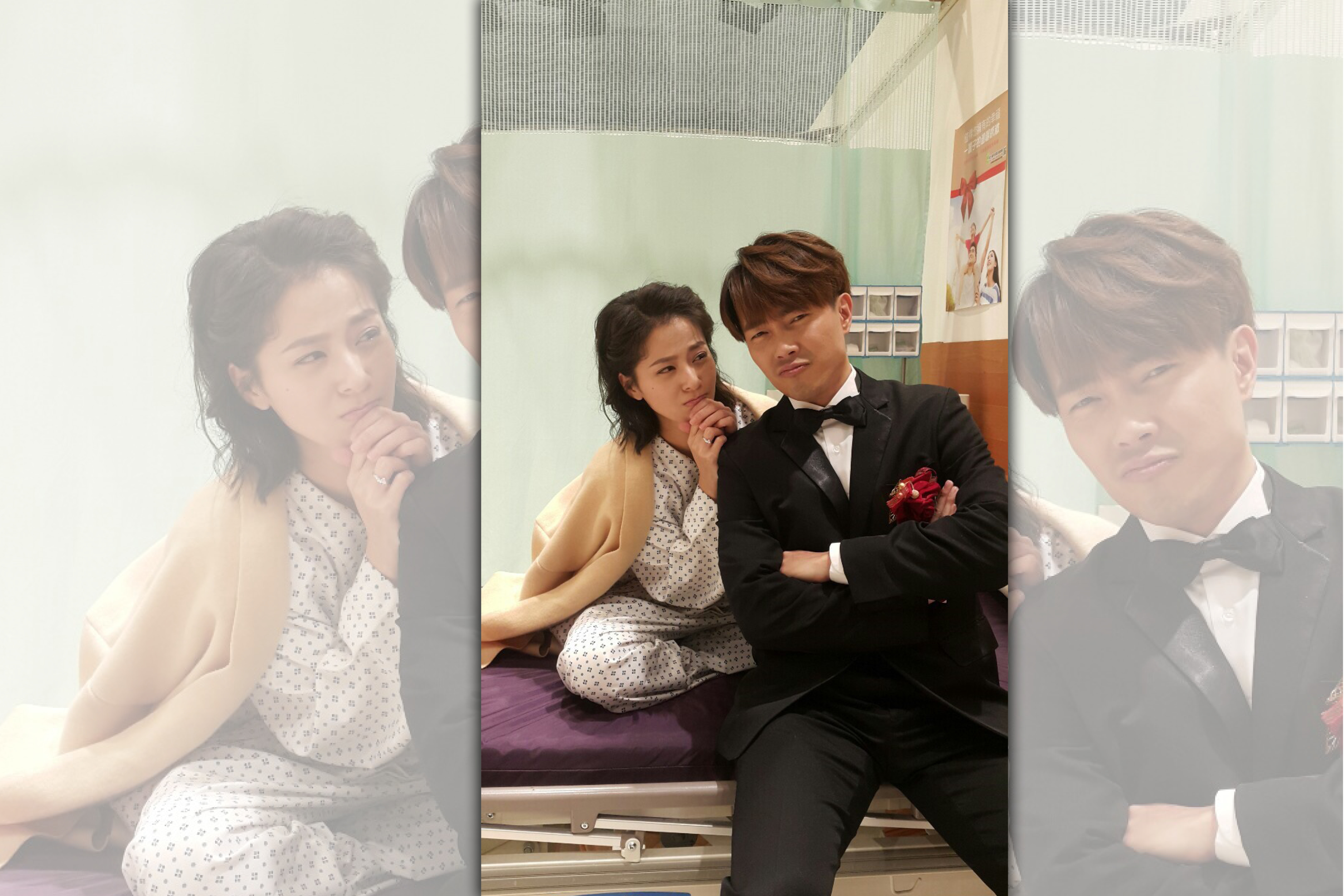 蘇晏霈回想在《多情城市》婚禮重頭戲中，她直呼這是從影以來最大挑戰。（民視提供）