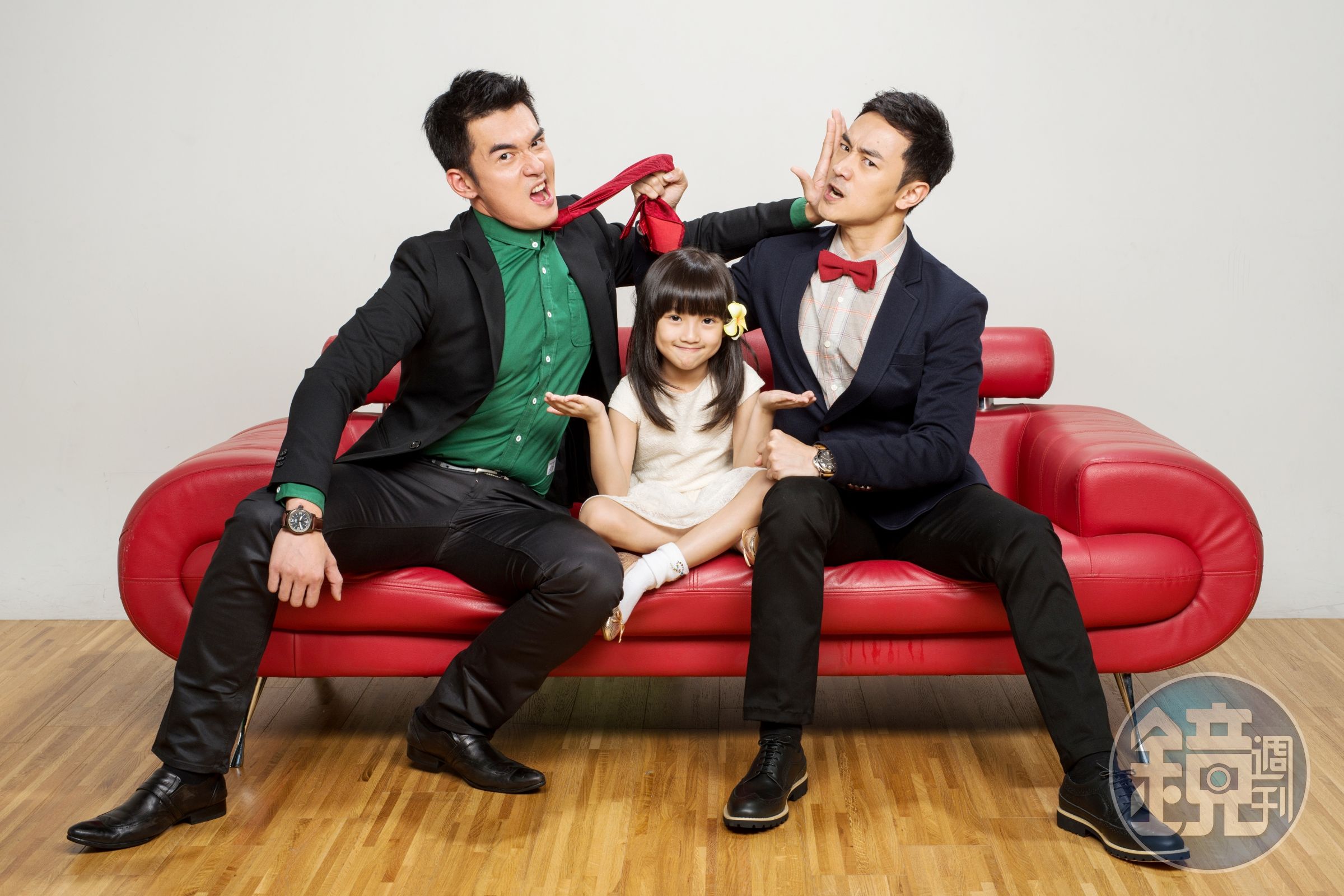15歲的樂樂現在看自己當年演的《兩個爸爸》，一直覺得是她童年最美好的回憶。（三立提供）