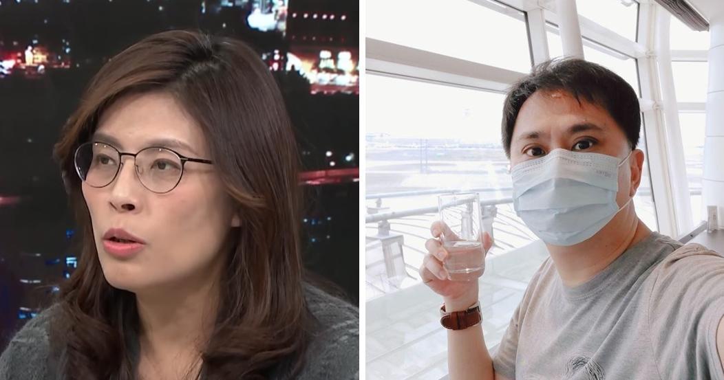 鄭麗文在《少康戰情室》批評鎮瀾宮處理粗暴,486先生在臉書怒回嗆。(翻攝自少康戰情室YouTube、486先生臉書)