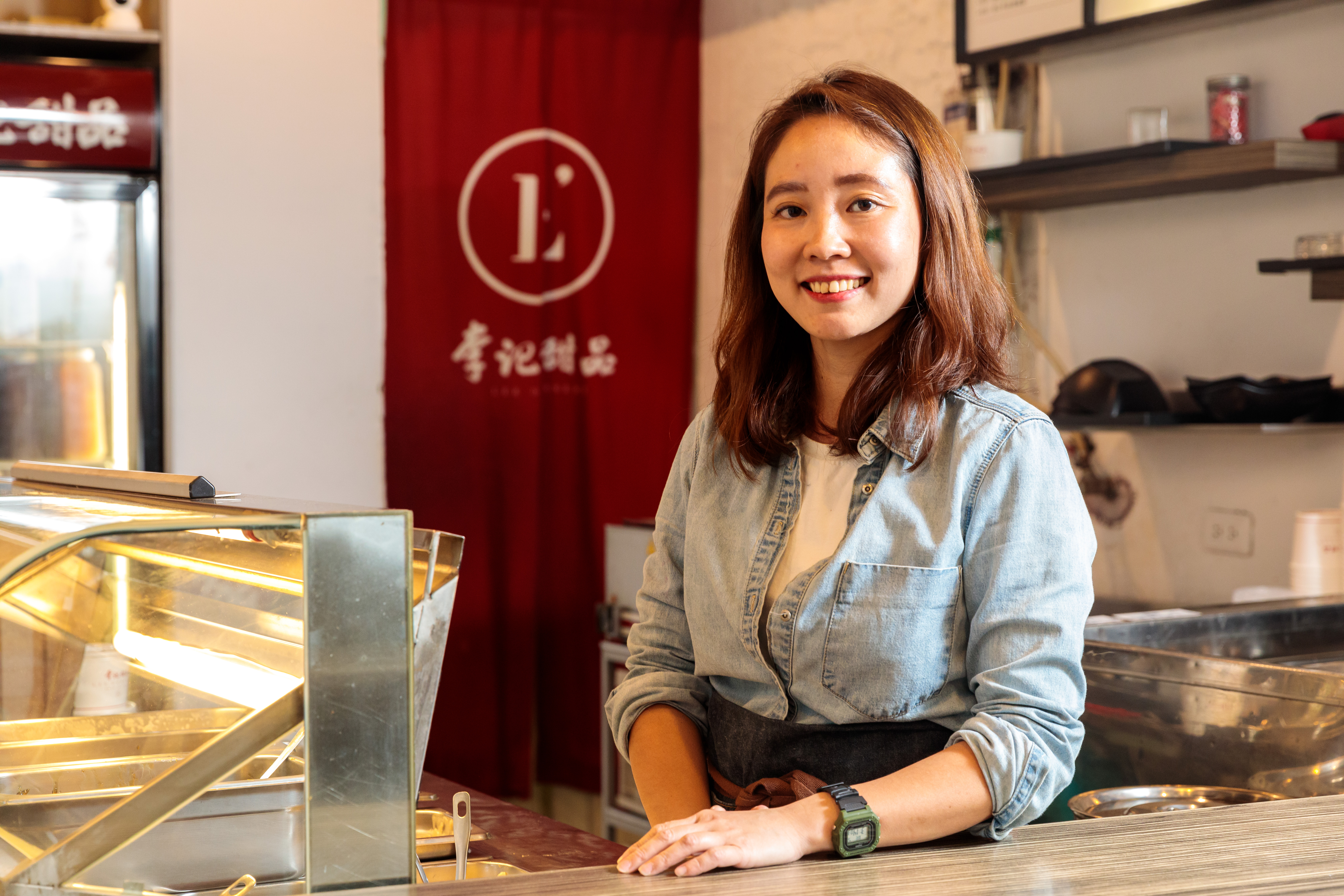 「李記甜品」老闆李忻穎講究用料、工序，端出實力派甜湯。
