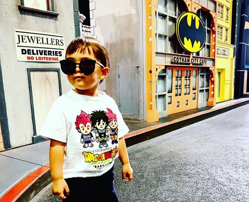 周杰倫曬出愛子獨照，小孩迅速成長成話題。（翻攝自周杰倫IG）