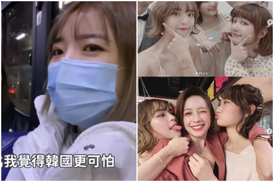 YouTuber韓系網紅「一隻阿圓」經常到韓國拍攝影片。（翻攝自YouTuber、IG）