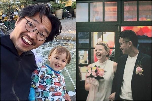 2011年成員之一的小馬退團轉往幕後,消失螢光幕9年,現在已經結婚生子,老婆還是英國美女。(翻攝自KID、小馬IG)