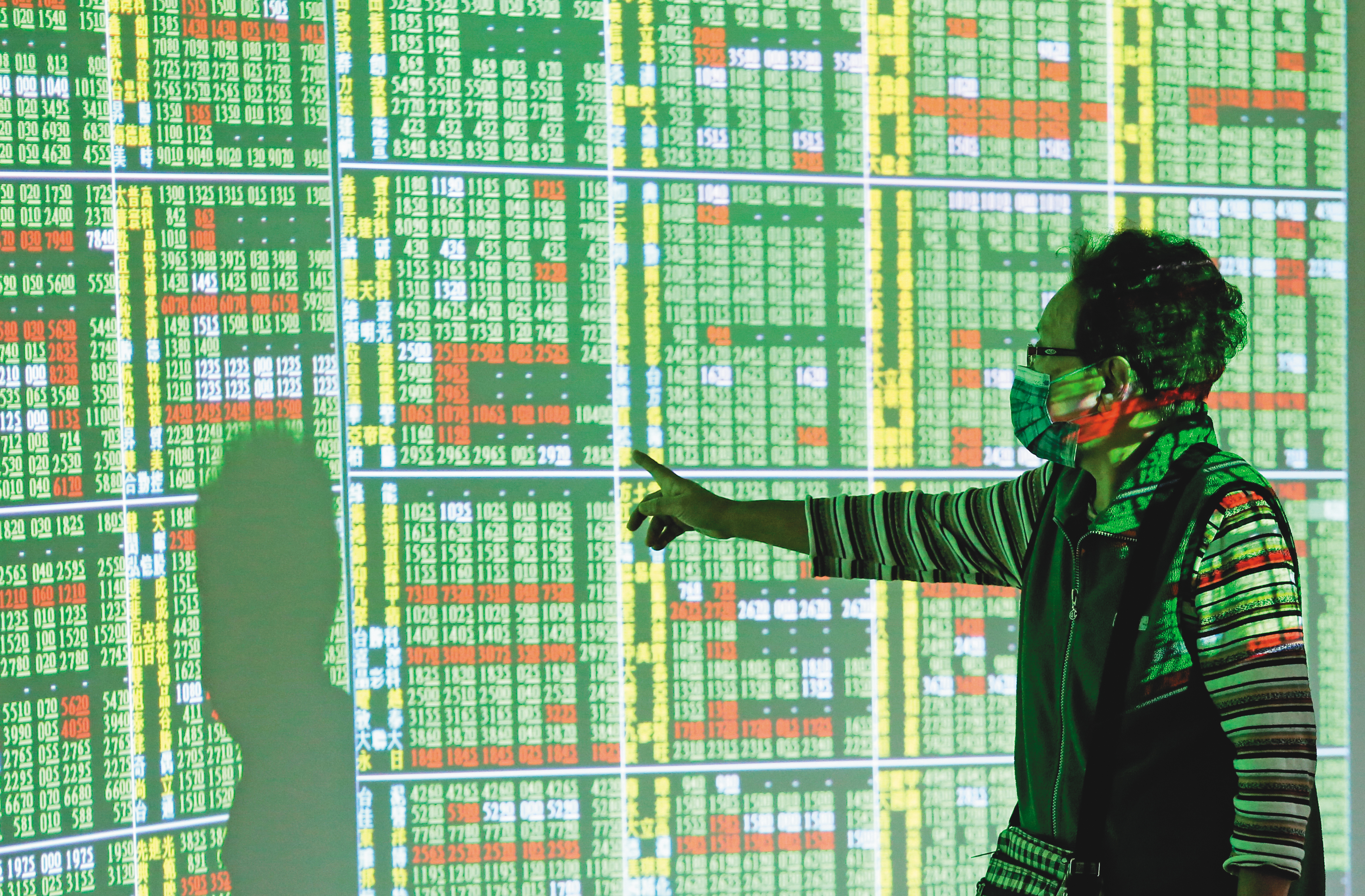 武漢肺炎擴散全球，投資人獲利了結，全球股市一口氣殺回到去年7、8月的起漲點。