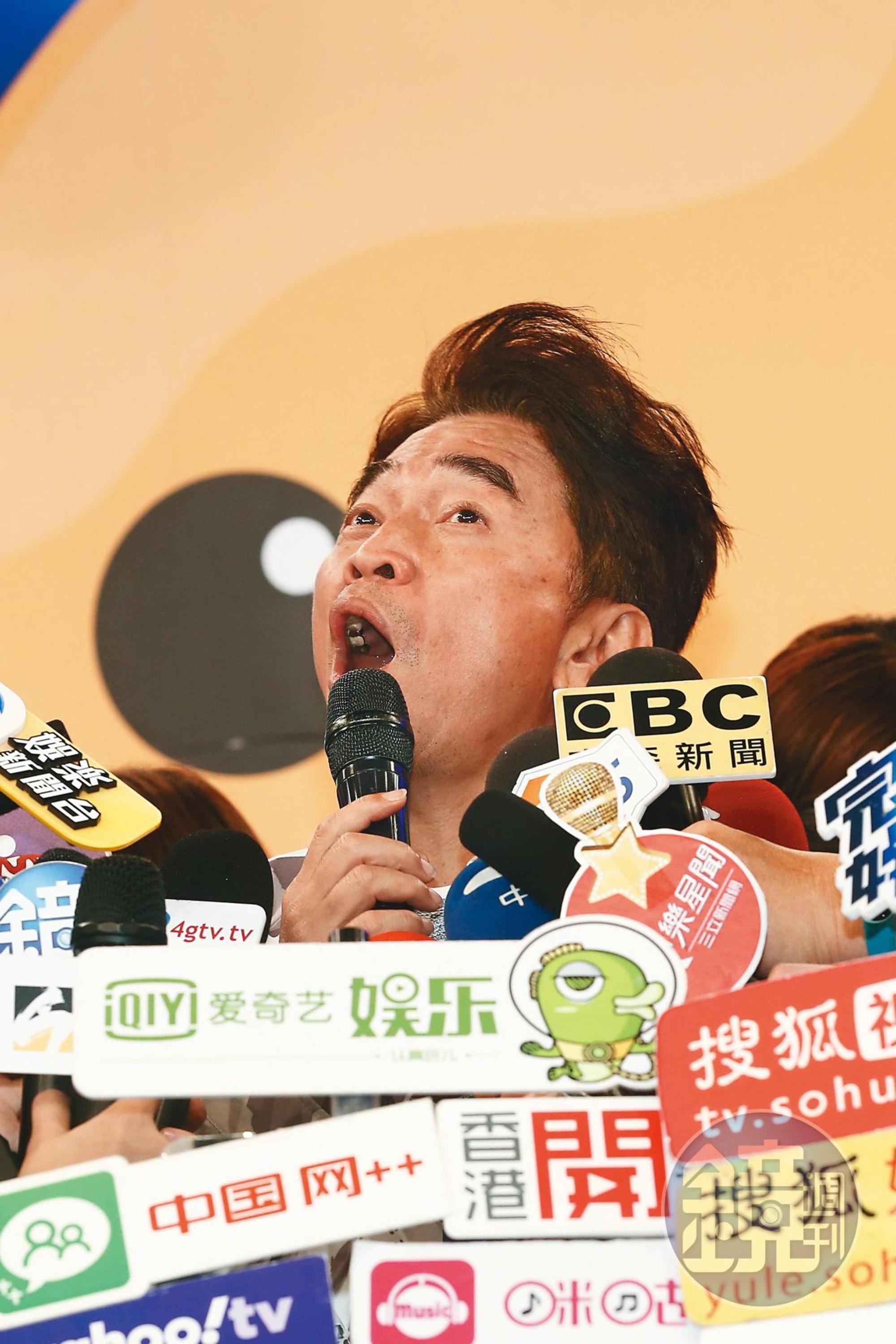 吳宗憲面對媒體,總有聊不完的話題,也很會在網路上打口水戰,最近槓上館長。