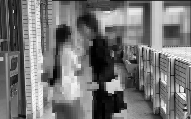 台南張姓母親得知自己的女兒在校遭呼巴掌霸凌，直衝校園揪出霸凌者。（翻攝當事人臉書）